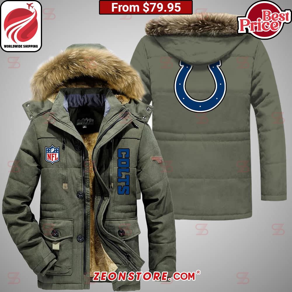 Indianapolis Colts Parka Jacket