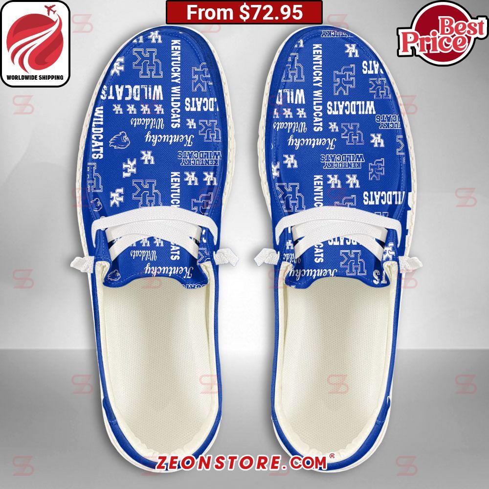 Kentucky Wildcats Custom Hey Dude Shoes - Zeonstore - Global Delivery
