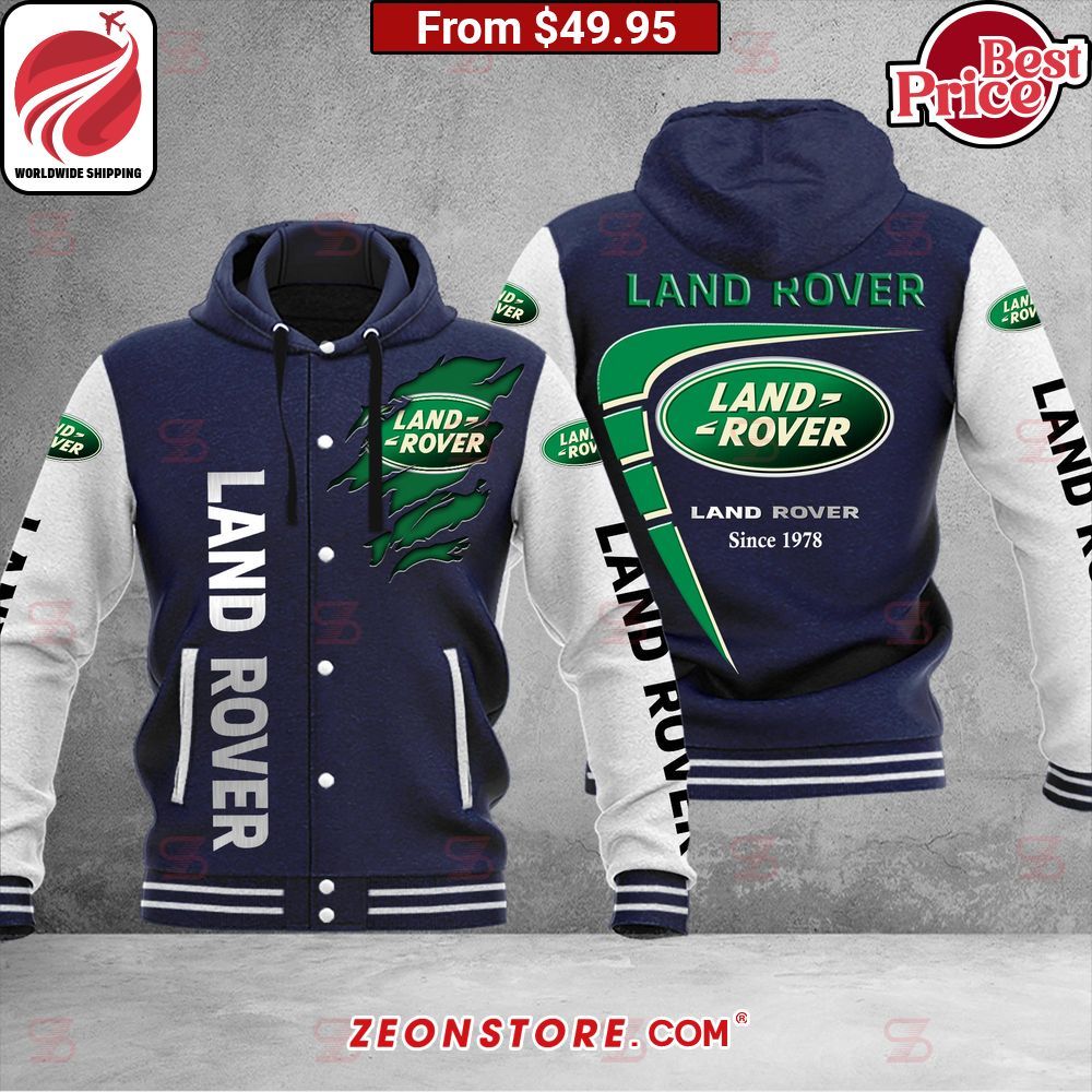 Land-Rover Baseball Jacket - Zeonstore - Global Delivery