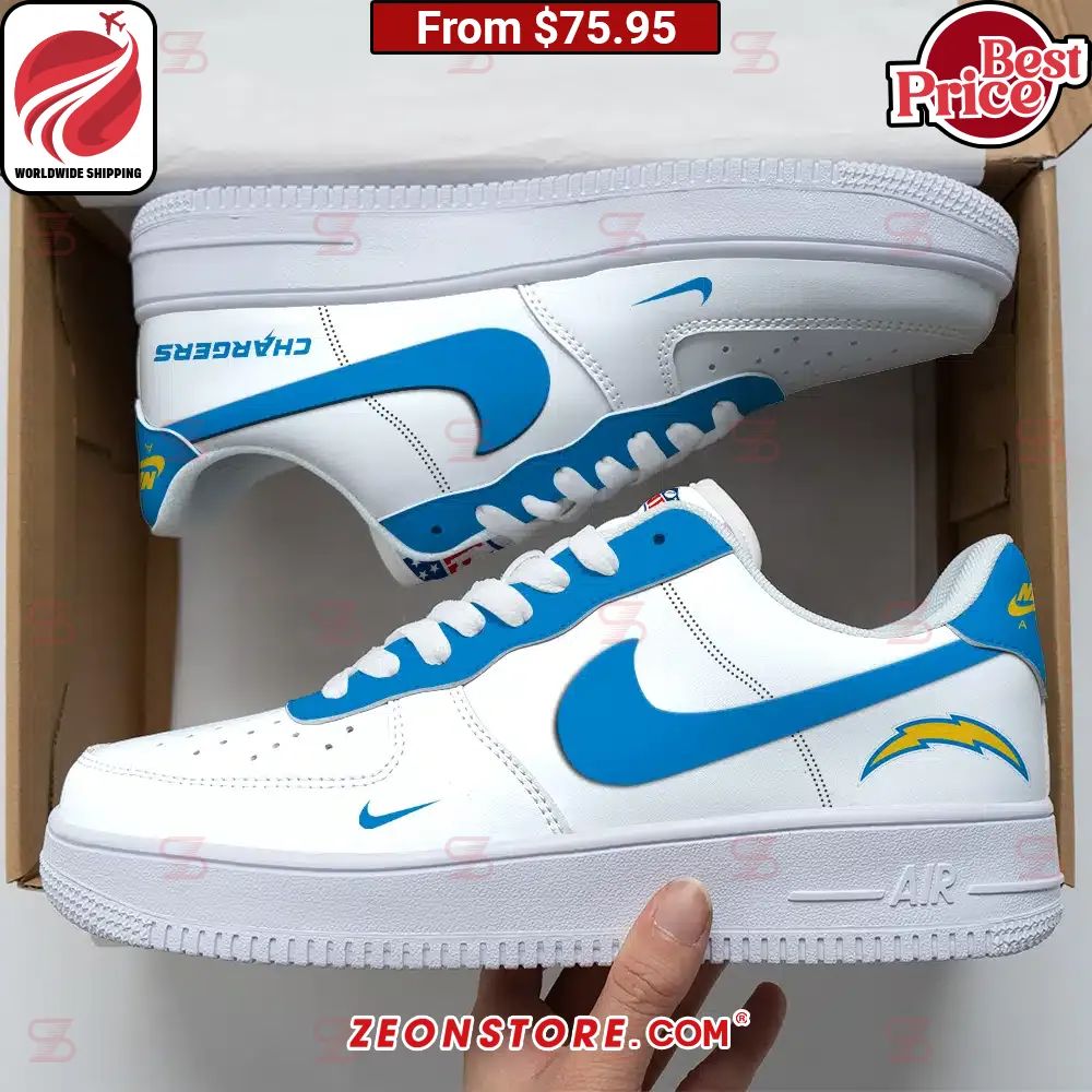 Los Angeles Chargers Nike Air Force 1