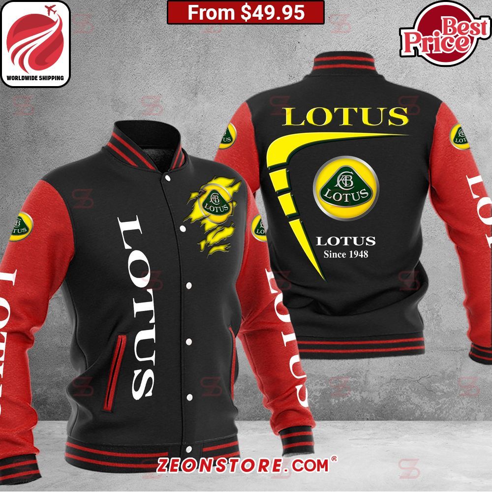 Lotus Baseball Jacket