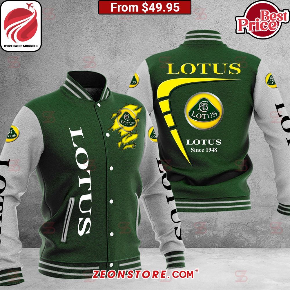 Lotus Baseball Jacket