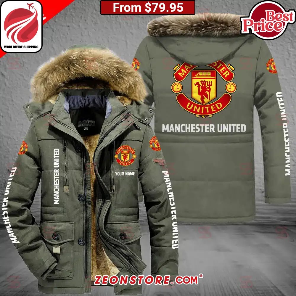 Manchester United Custom Parka Jacket