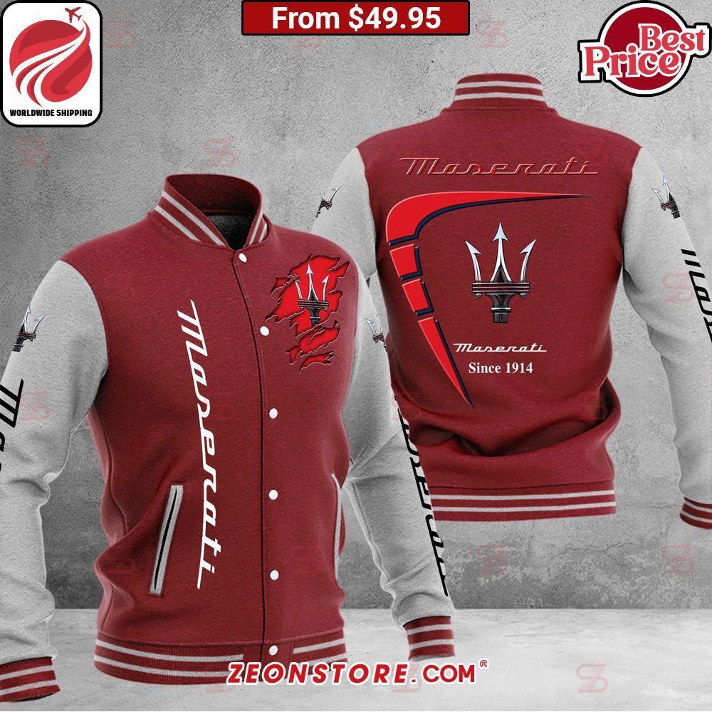 Maserati Baseball Jacket