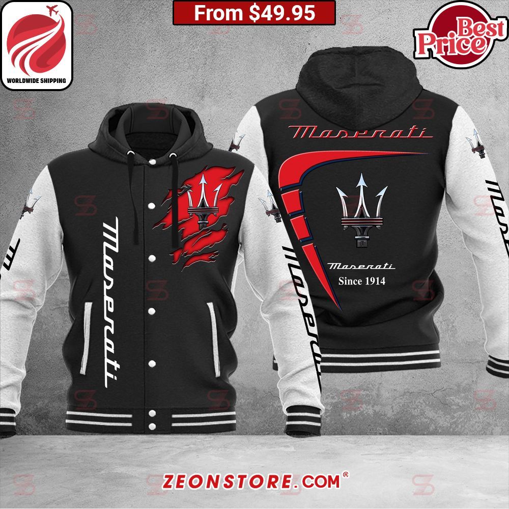 Maserati Baseball Jacket