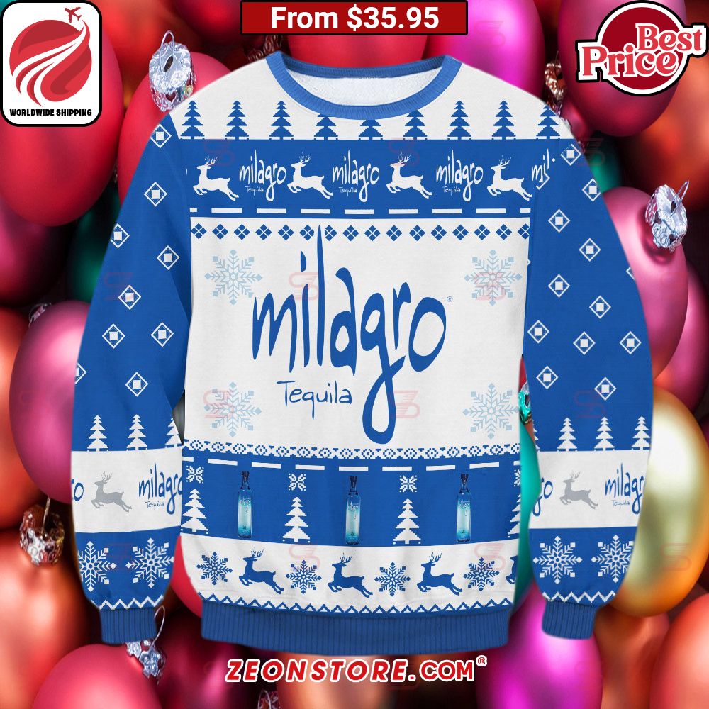 Milagro Tequila Christmas Sweater