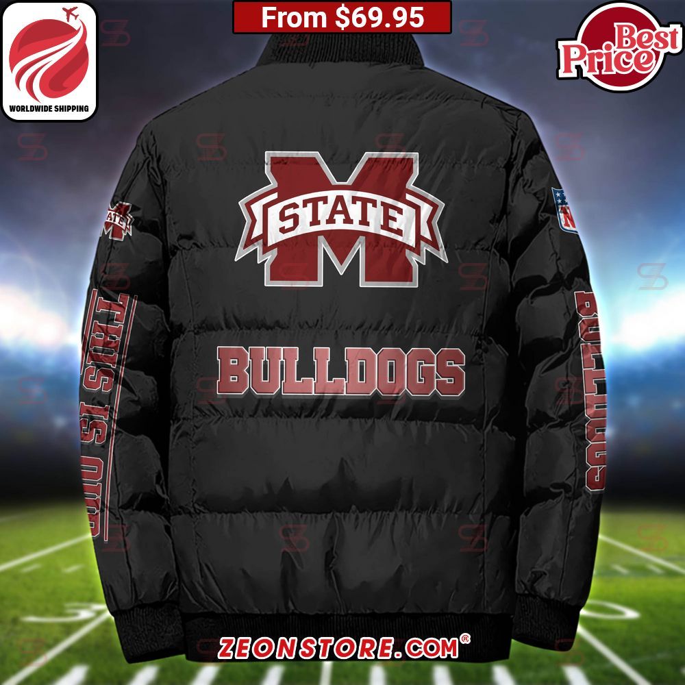 Mississippi State Bulldogs Custom Puffer Down Jacket