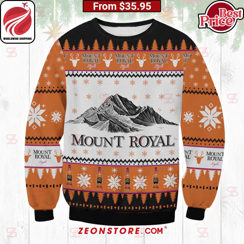 Mount Royal Rye Ugly Sweater