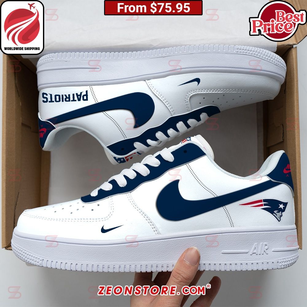 New England Patriots Nike Air Force 1