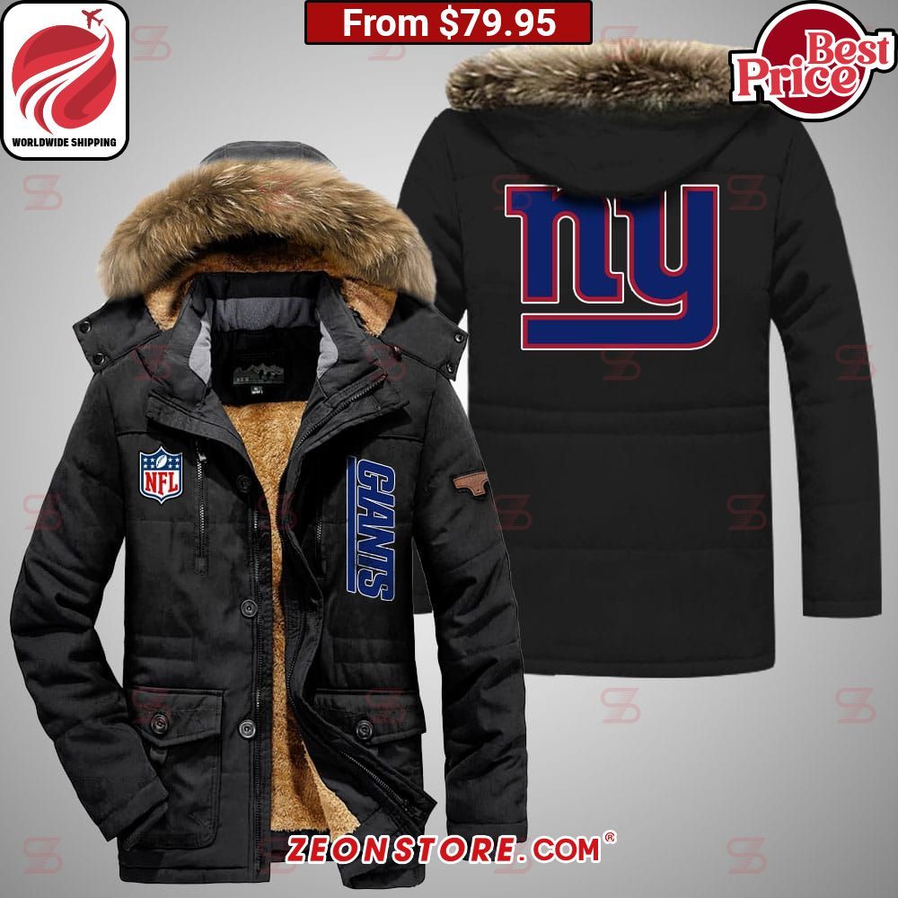 New York Giants Parka Jacket