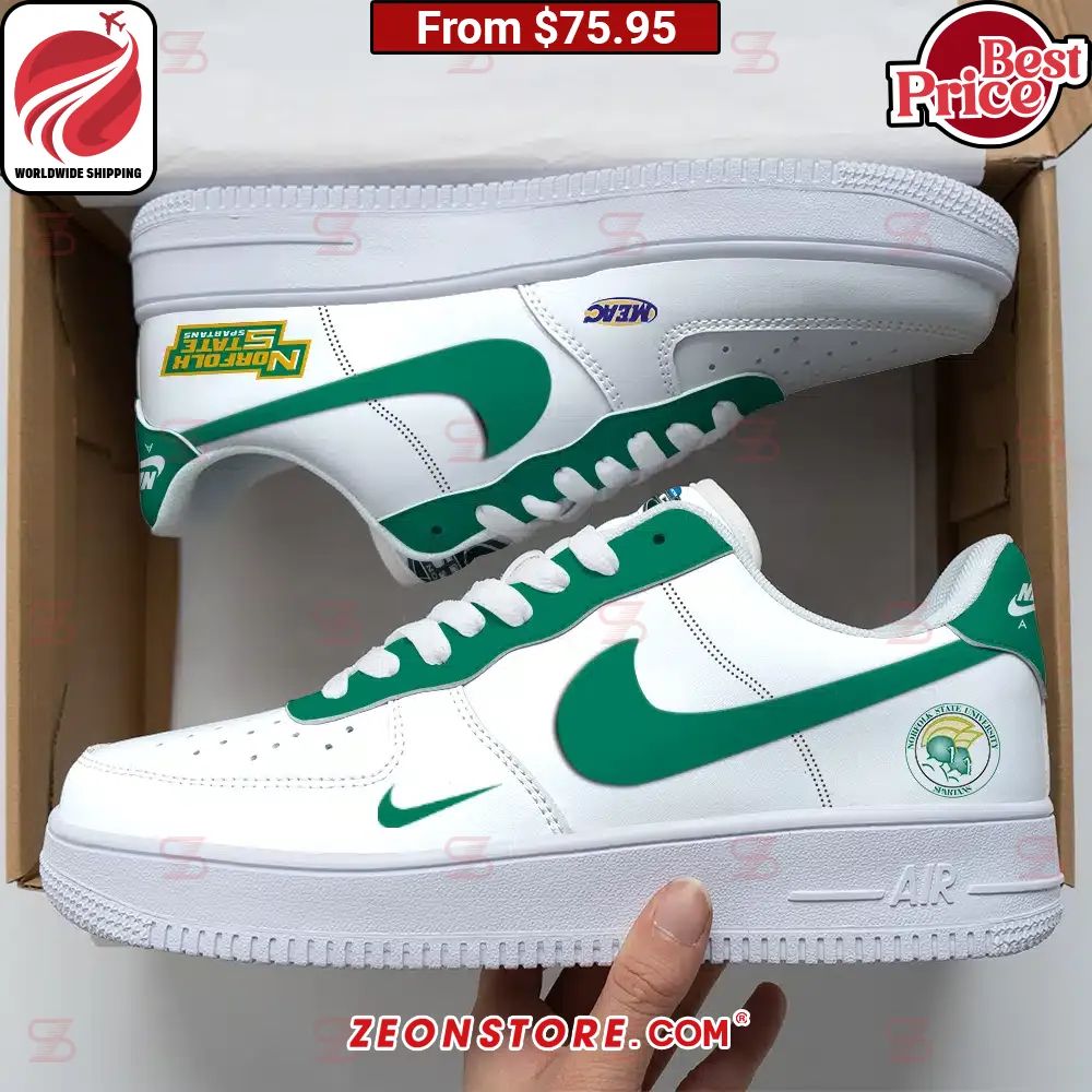 Norfolk State Spartans Nike Air Force 1