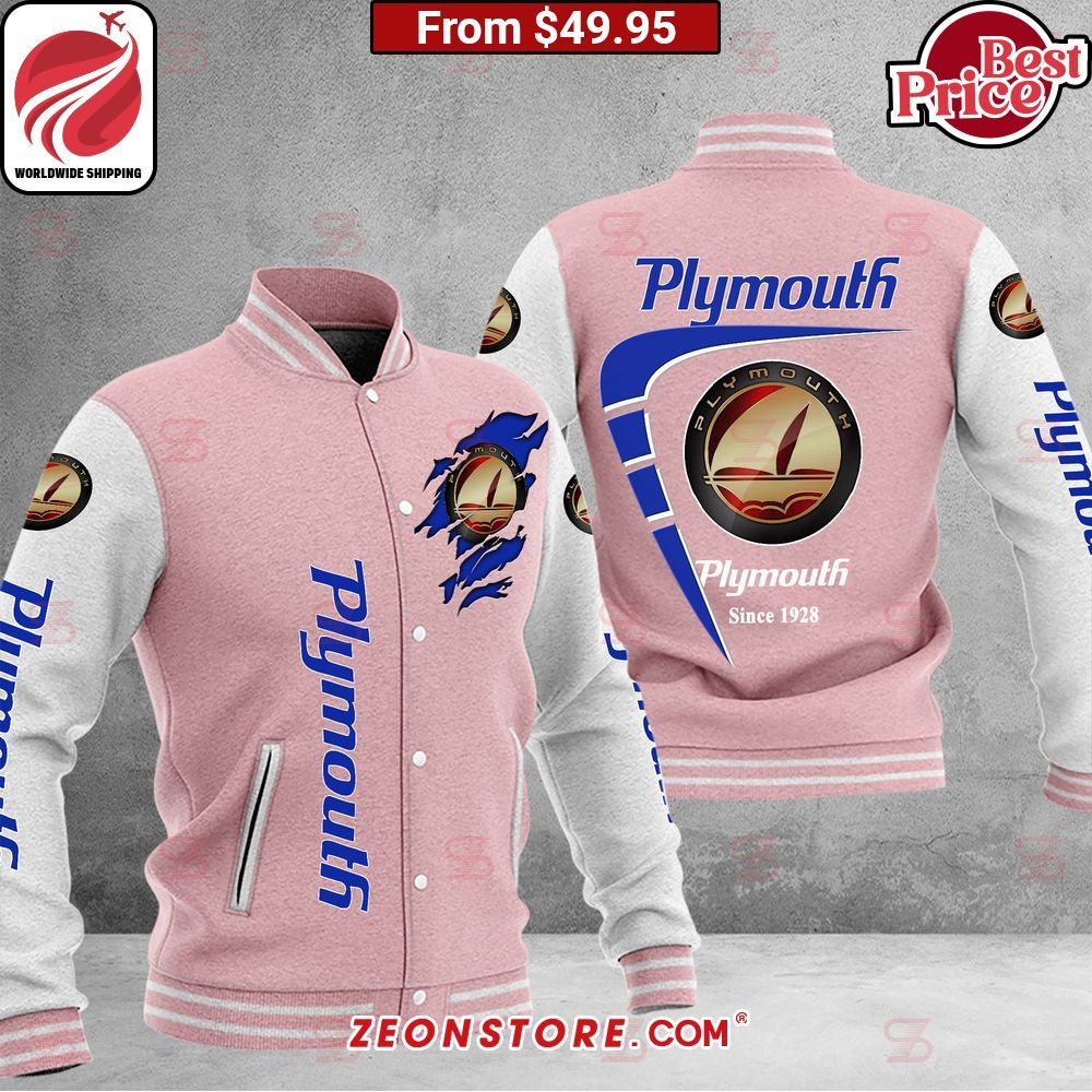 Plymouth Baseball Jacket
