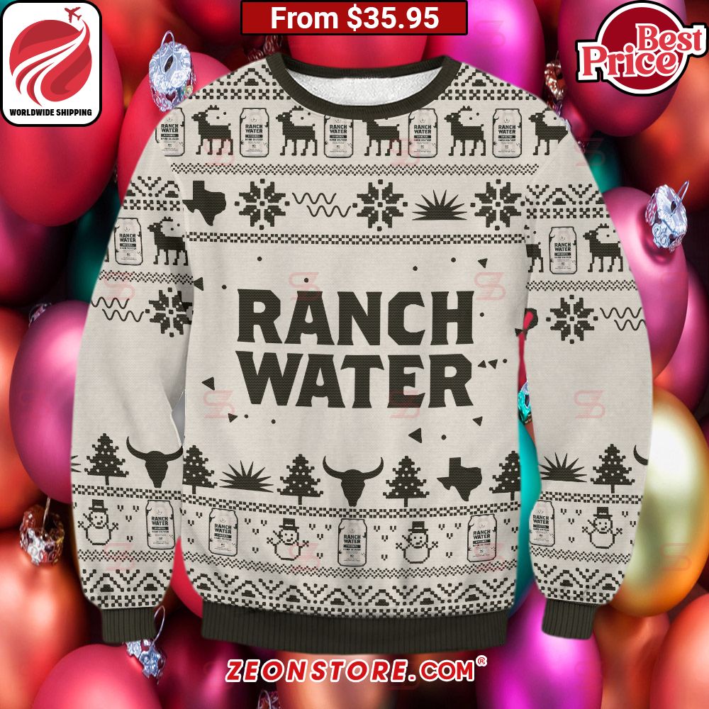 Ranch Water Christmas Sweater