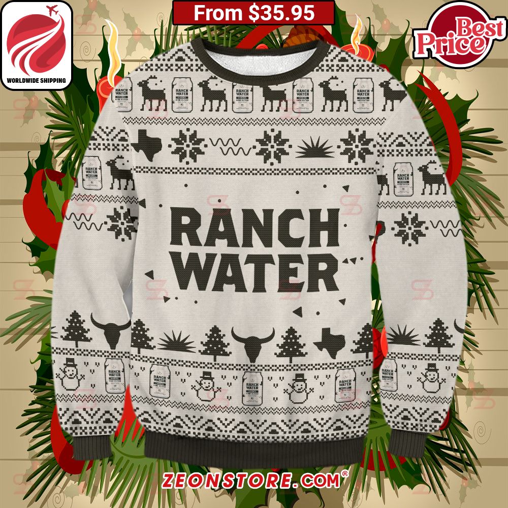 Ranch Water Christmas Sweater