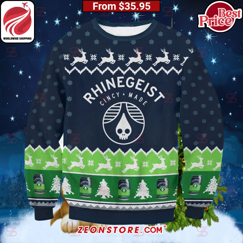 Rhinegeist Cincy Made Christmas Sweater