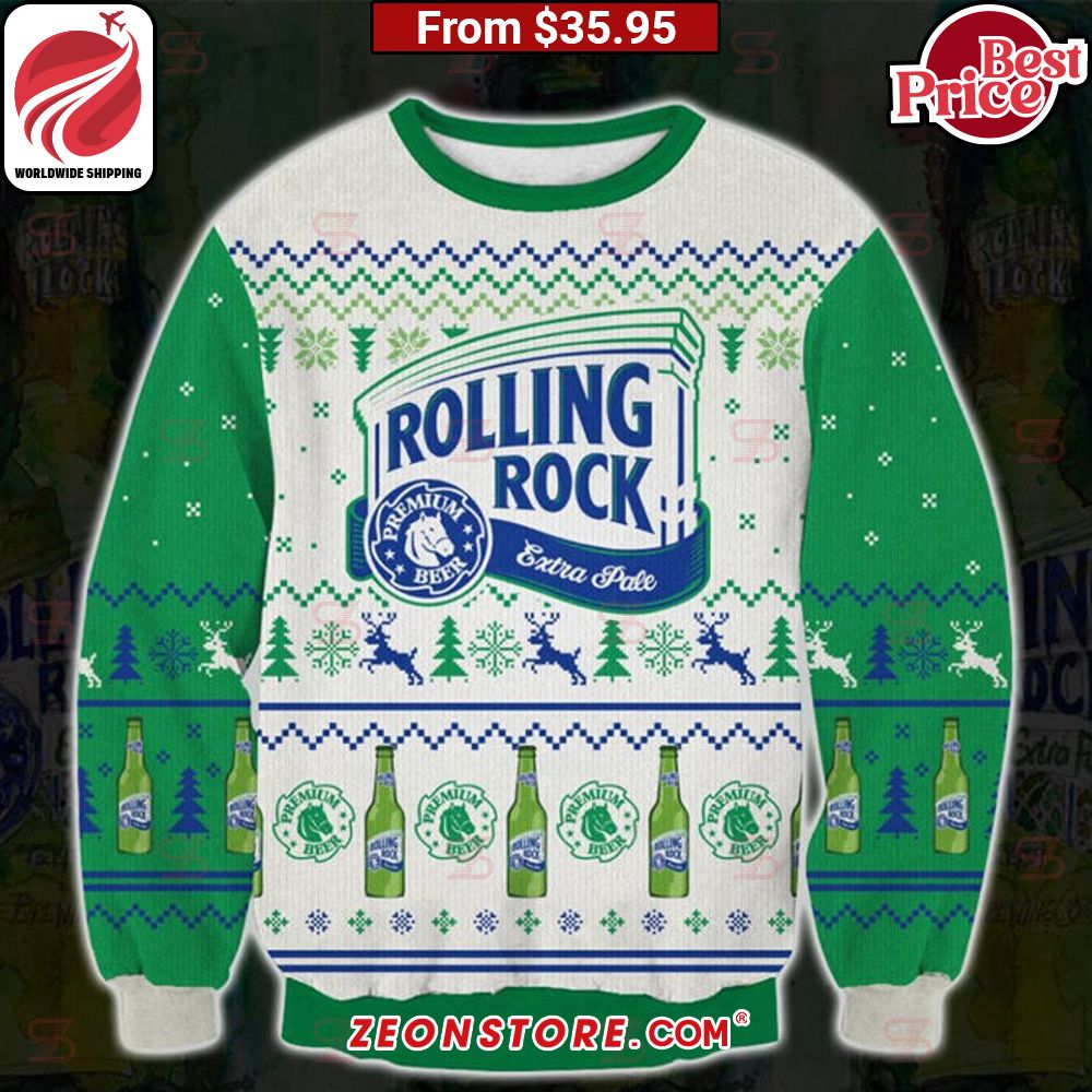 Rolling Rock Ugly Sweater