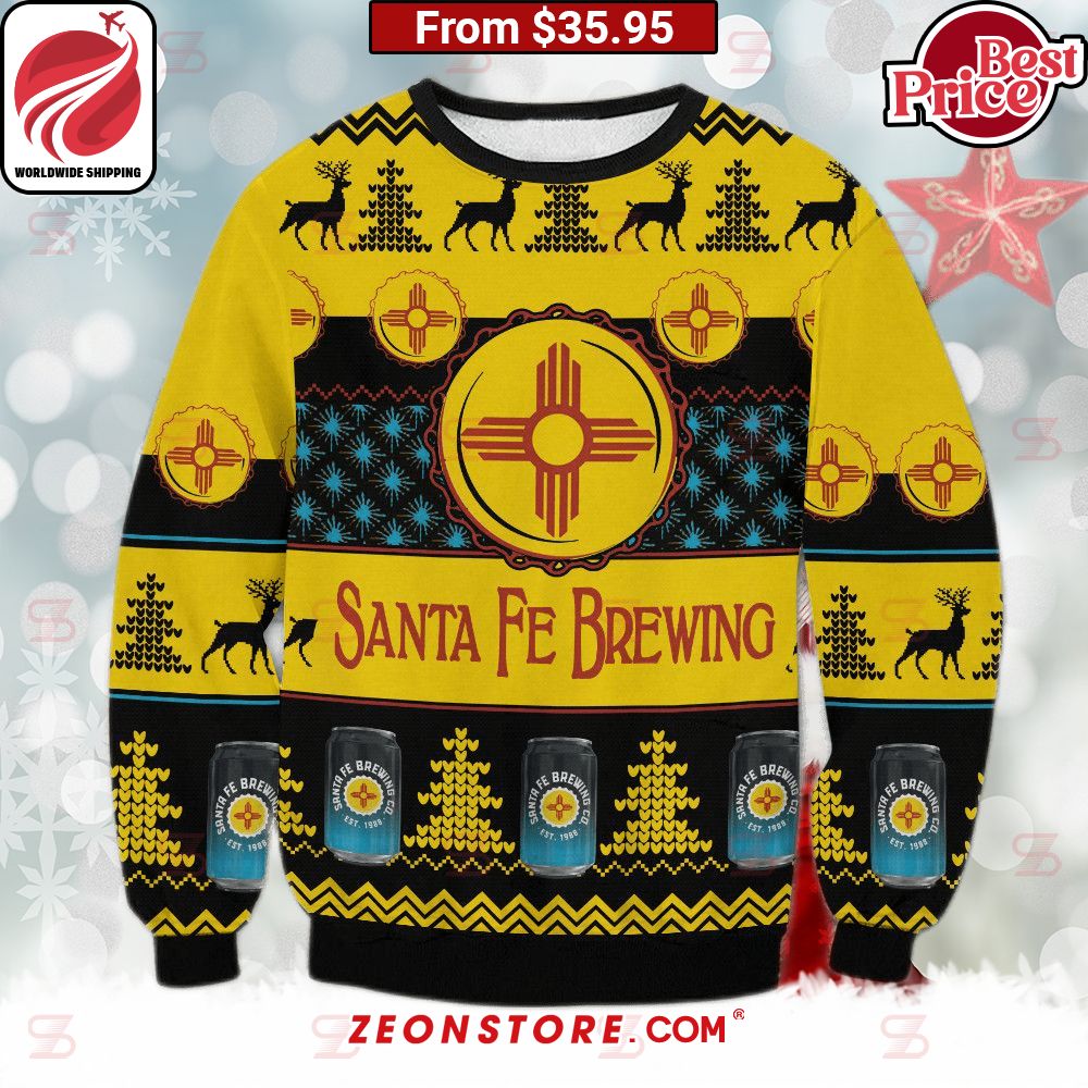 Santa Fe Brewing Christmas Sweater