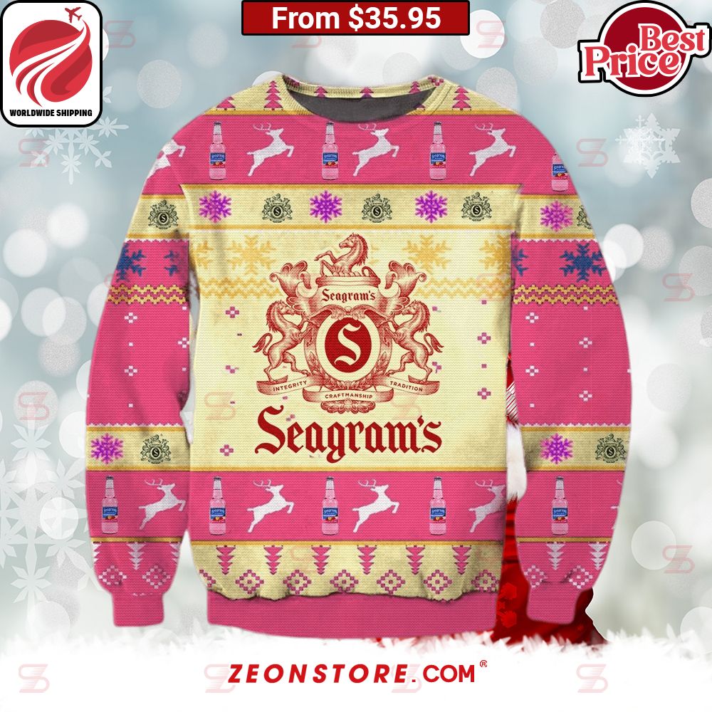 Seagram's Christmas Sweater