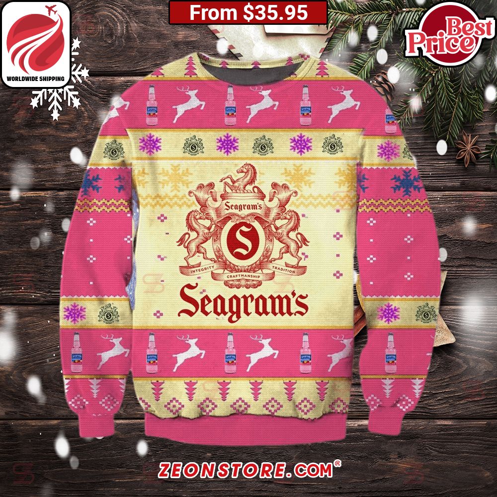 Seagram's Christmas Sweater