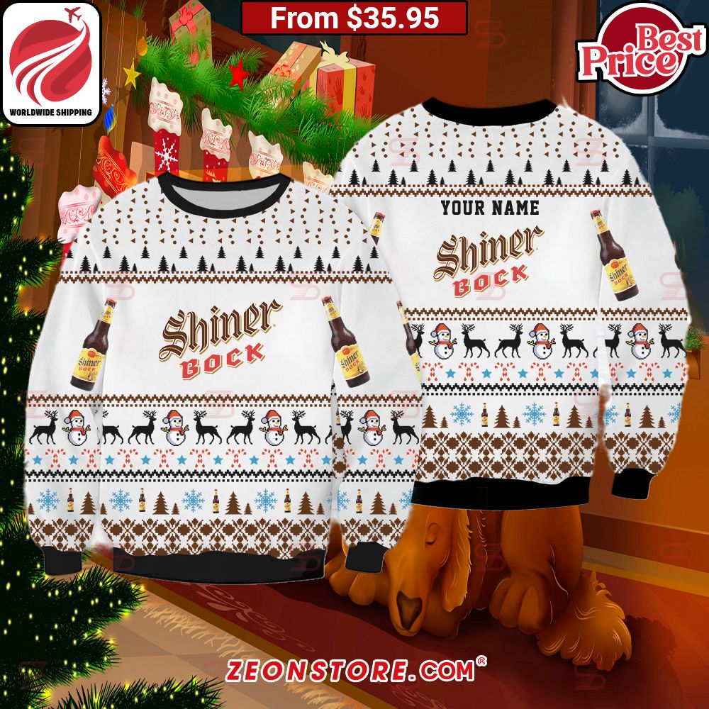 Shiner Bock Christmas Sweater