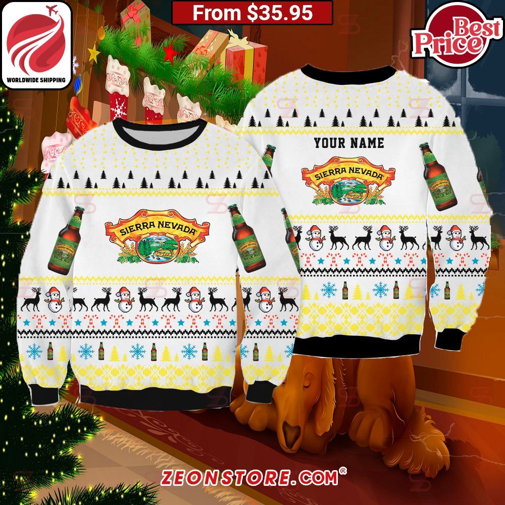Sierra Nevada Beer Christmas Sweater