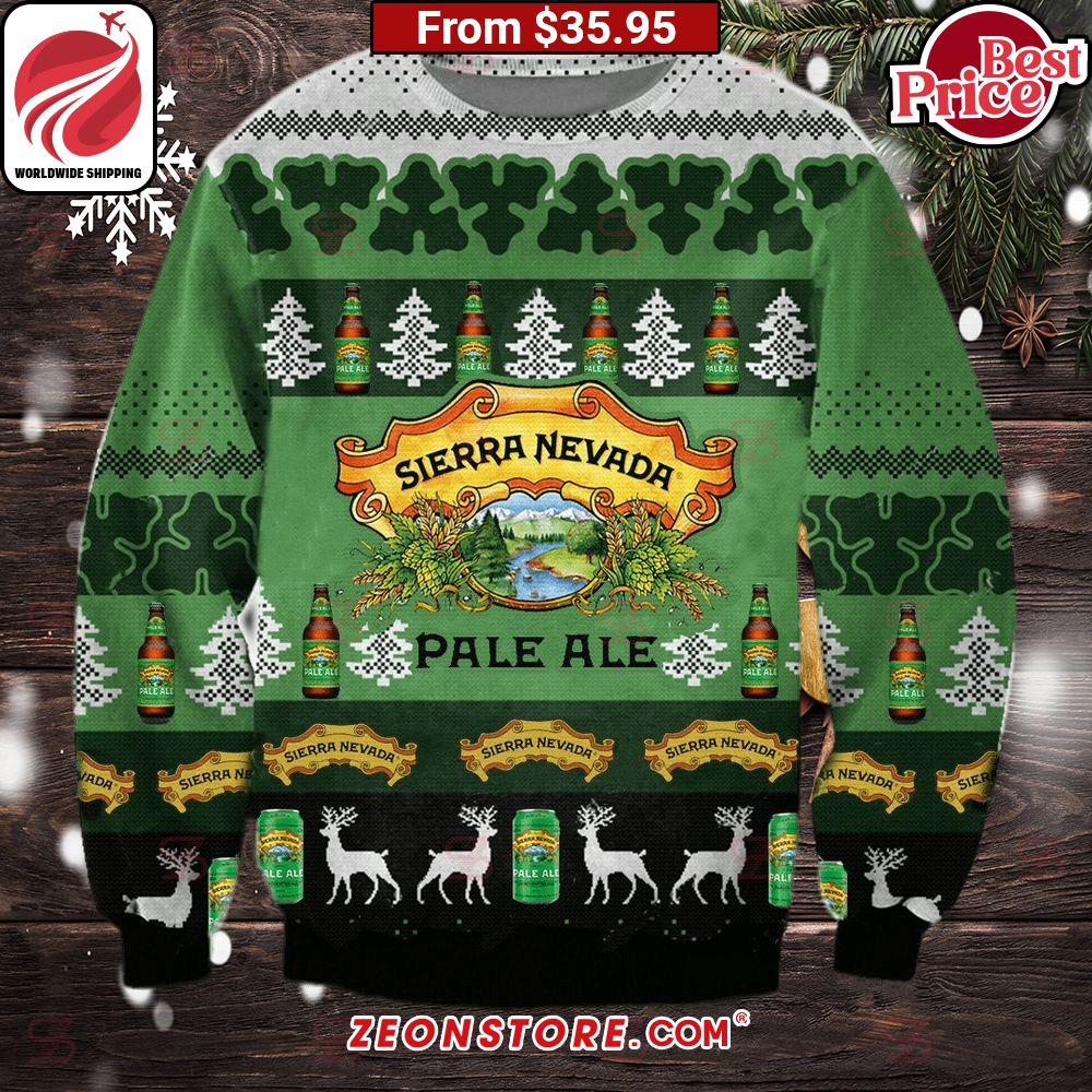 Sierra Nevada Pale Ale Christmas Sweater