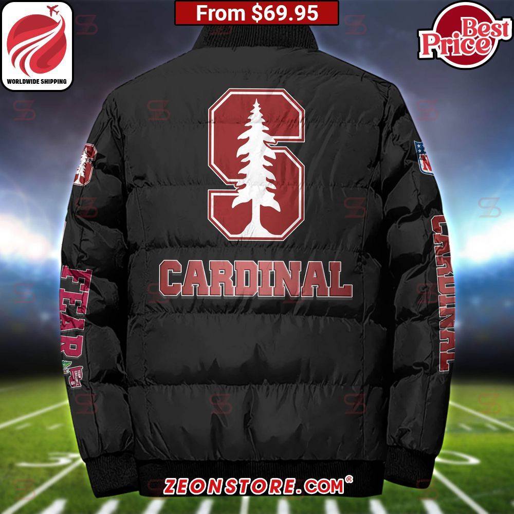 Stanford Cardinal Custom Puffer Down Jacket
