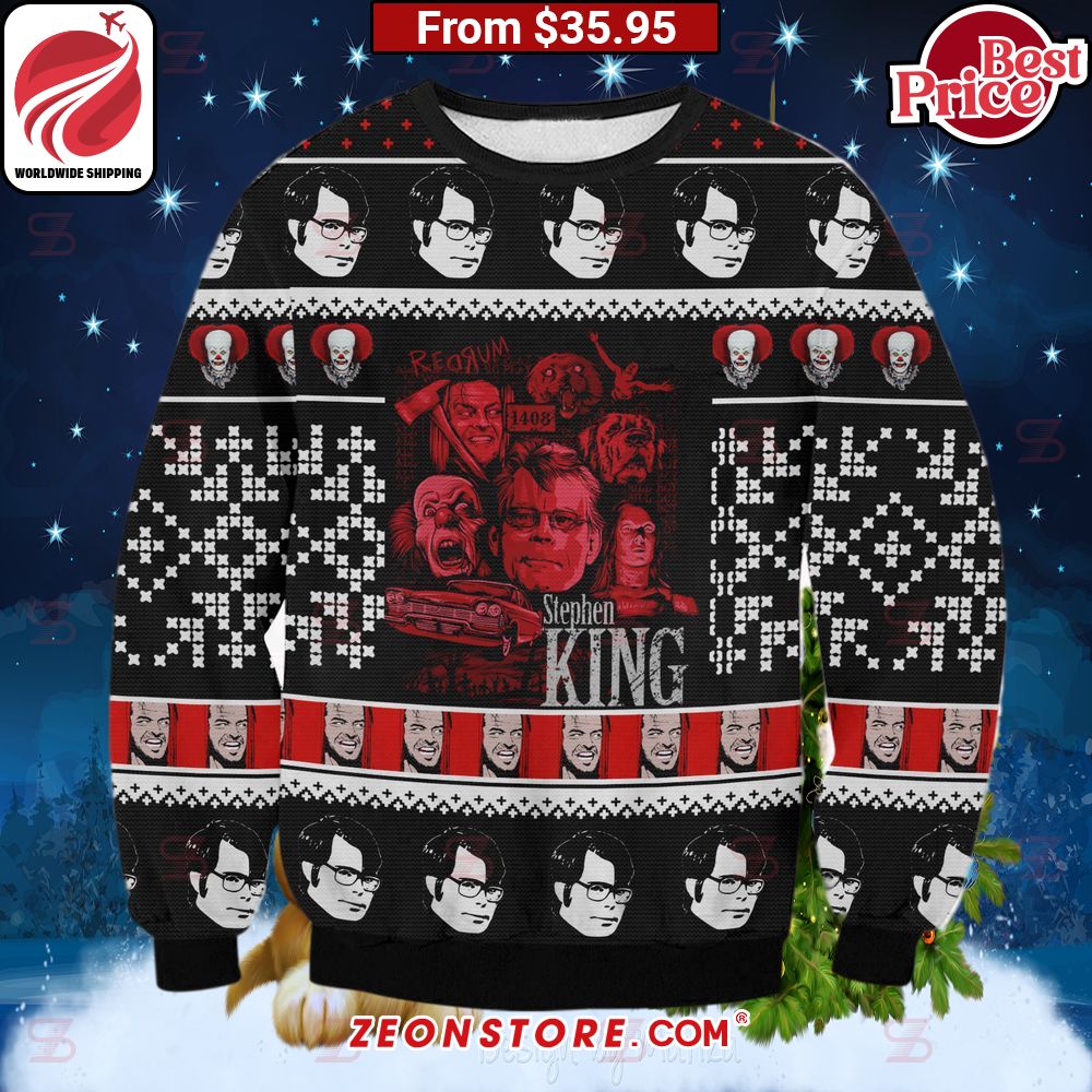 Stephen King Christmas Sweater