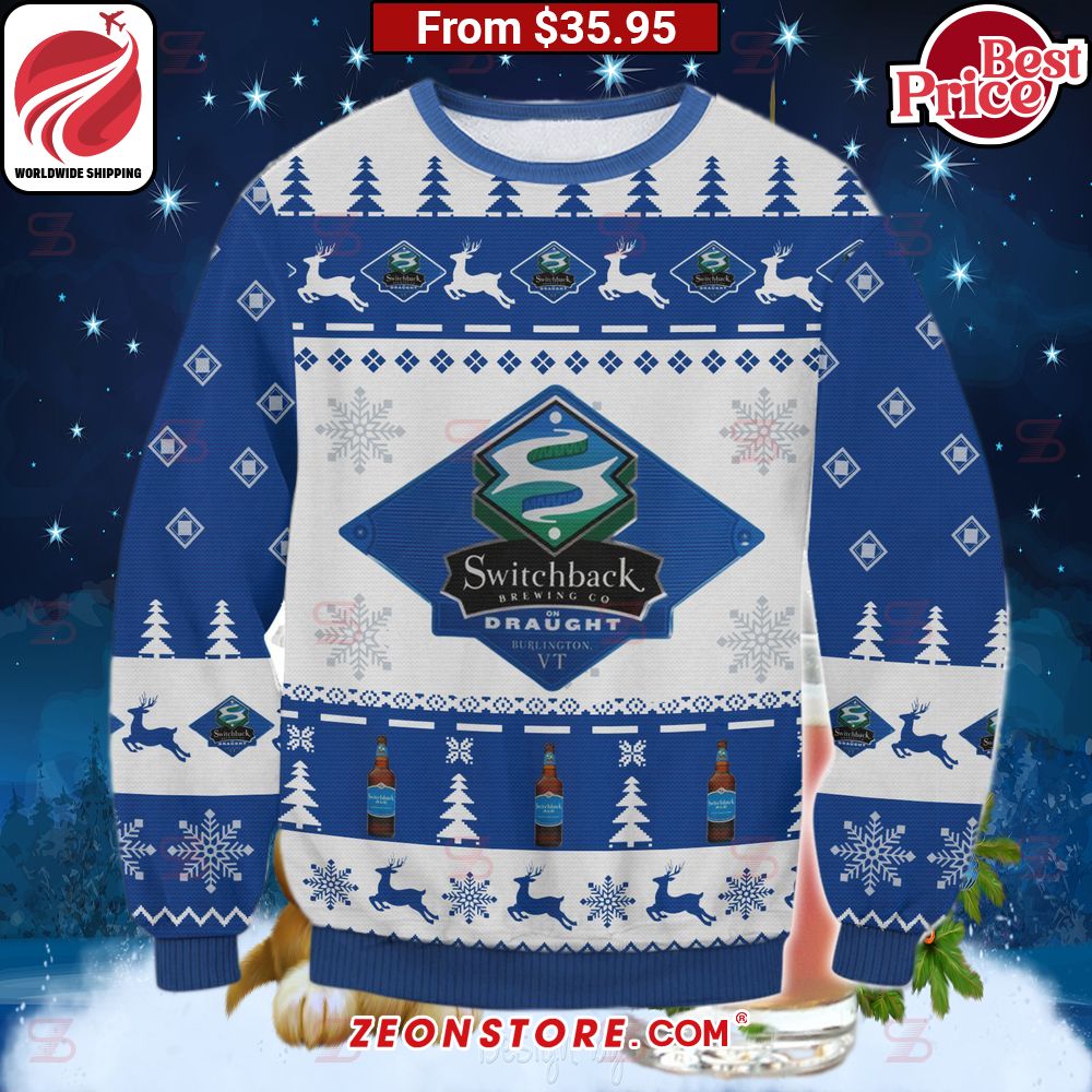 Switchback Brewing Christmas Sweater