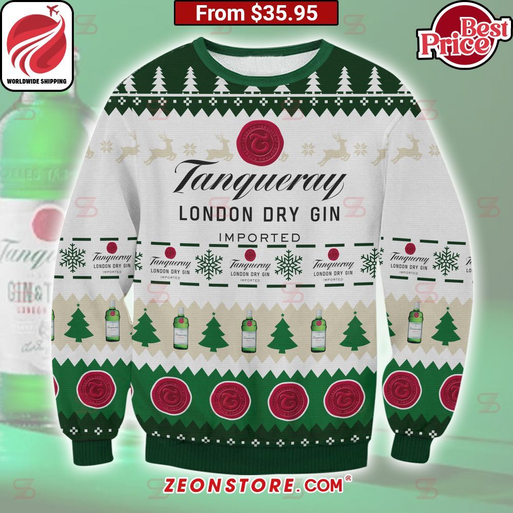 Tanqueray London Dry Gin Ugly Sweater