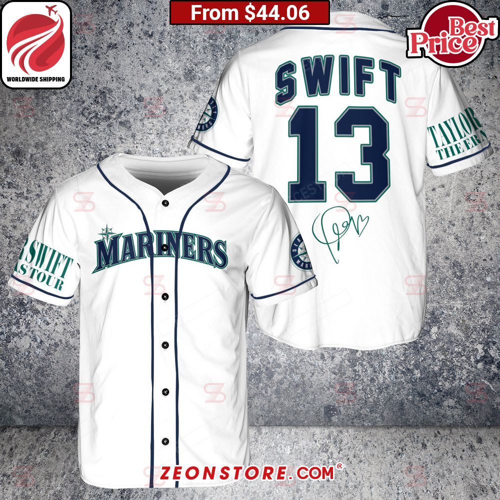 Taylor Swift Seattle Mariners Baseball Jersey