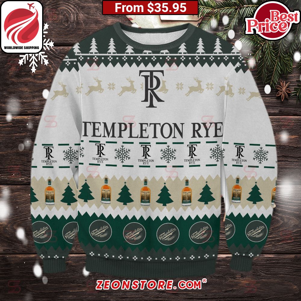 Templeton Rye Christmas Sweater