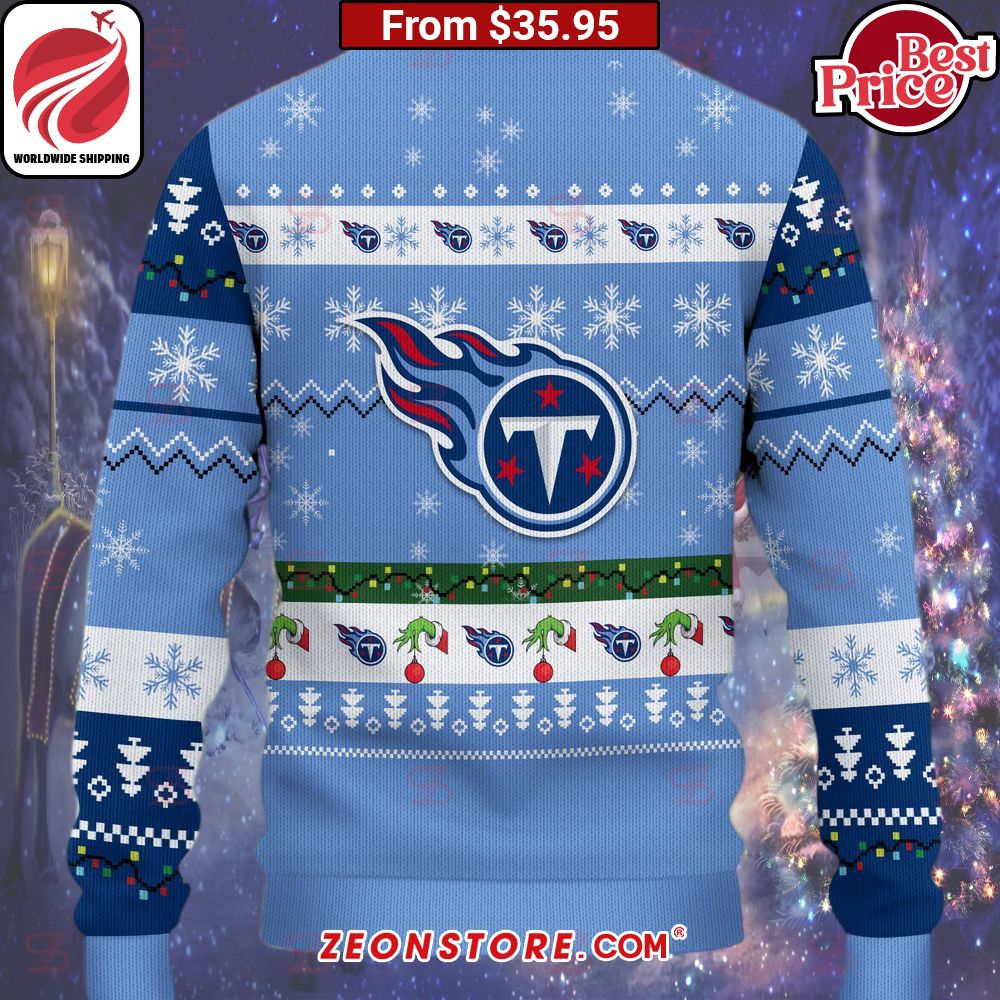 Tennessee Titans Grinch Christmas Sweater