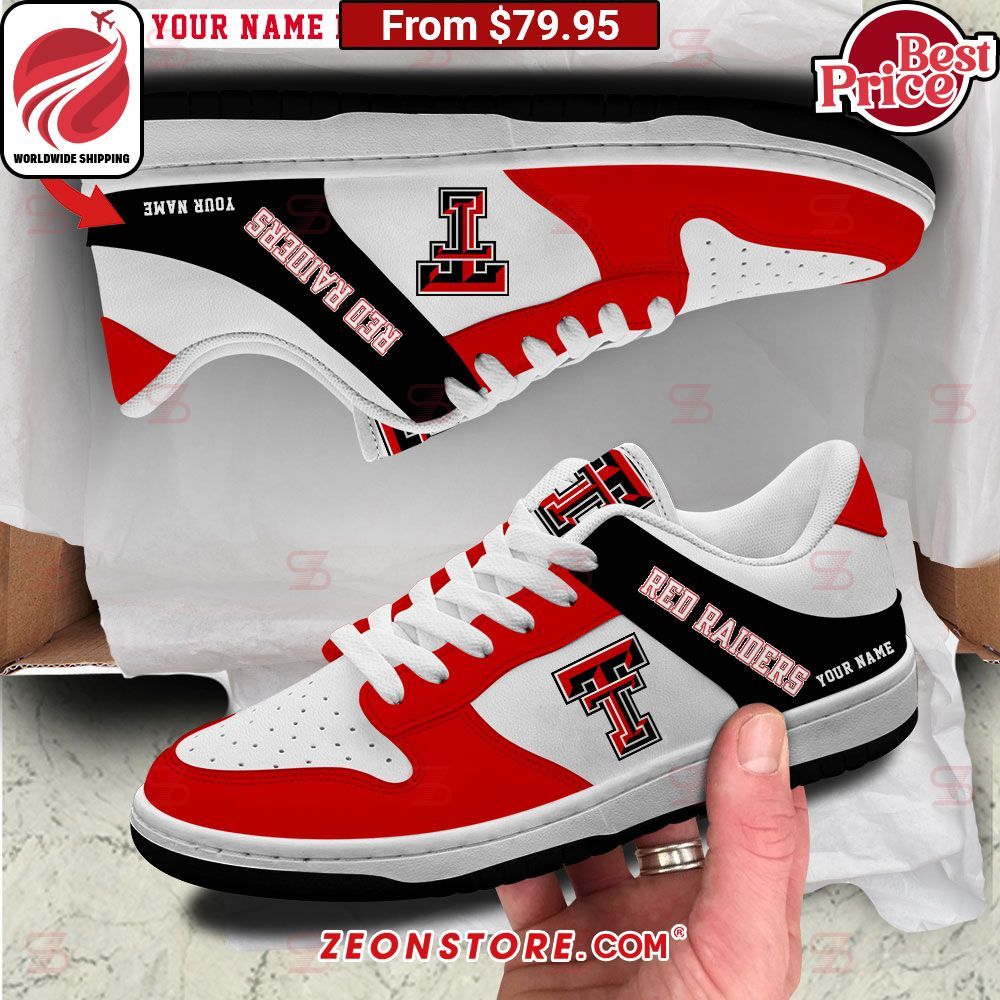 Texas Tech Red Raiders Custom Nike Dunk Low