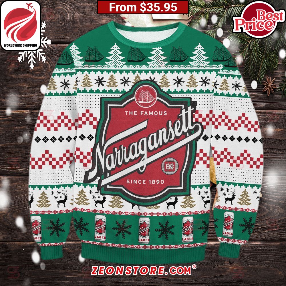 The Famous Narragansett Christmas Sweater