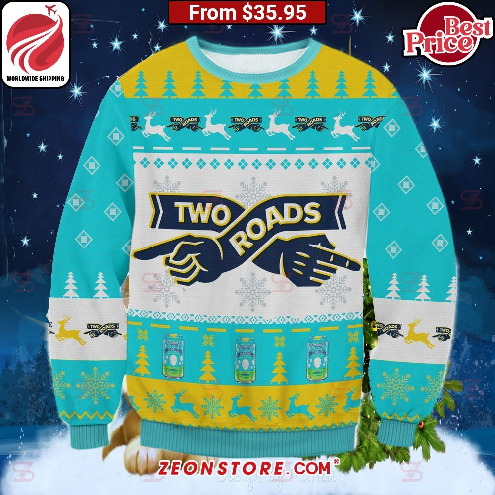 Two Roads Brewing Christmas Sweater