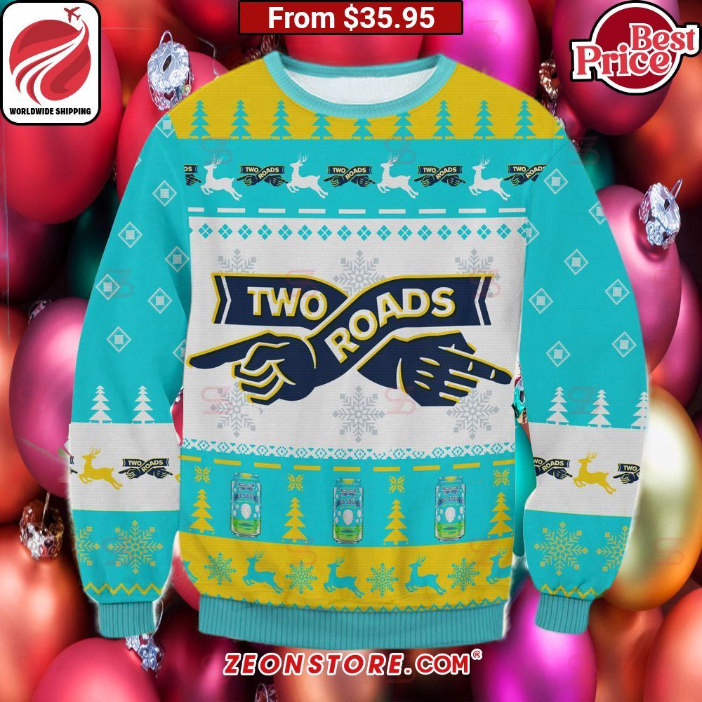 Two Roads Brewing Christmas Sweater