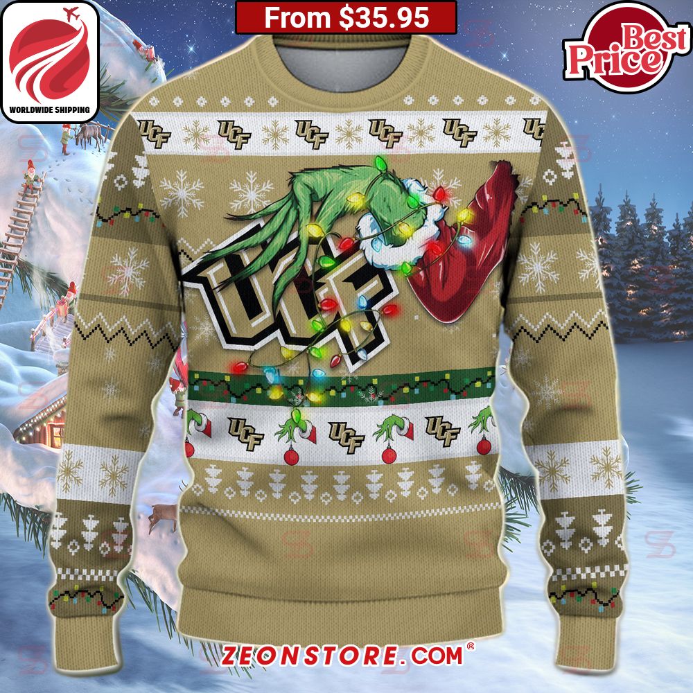 UCF Knights Grinch Christmas Sweater