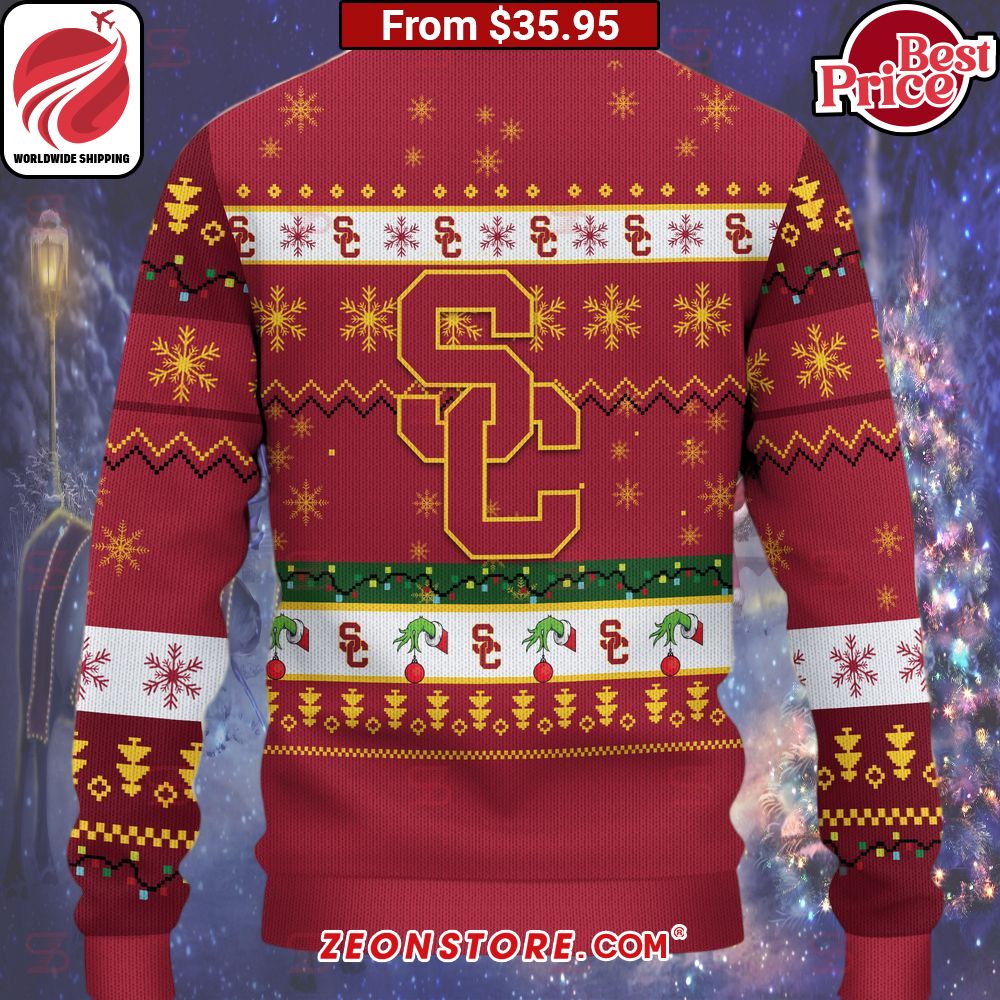 USC Trojans Grinch Christmas Sweater