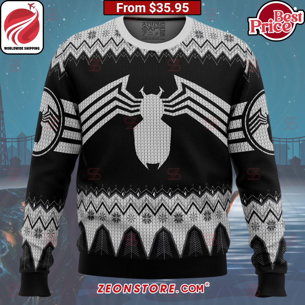 Venom Symbol Marvel Sweater
