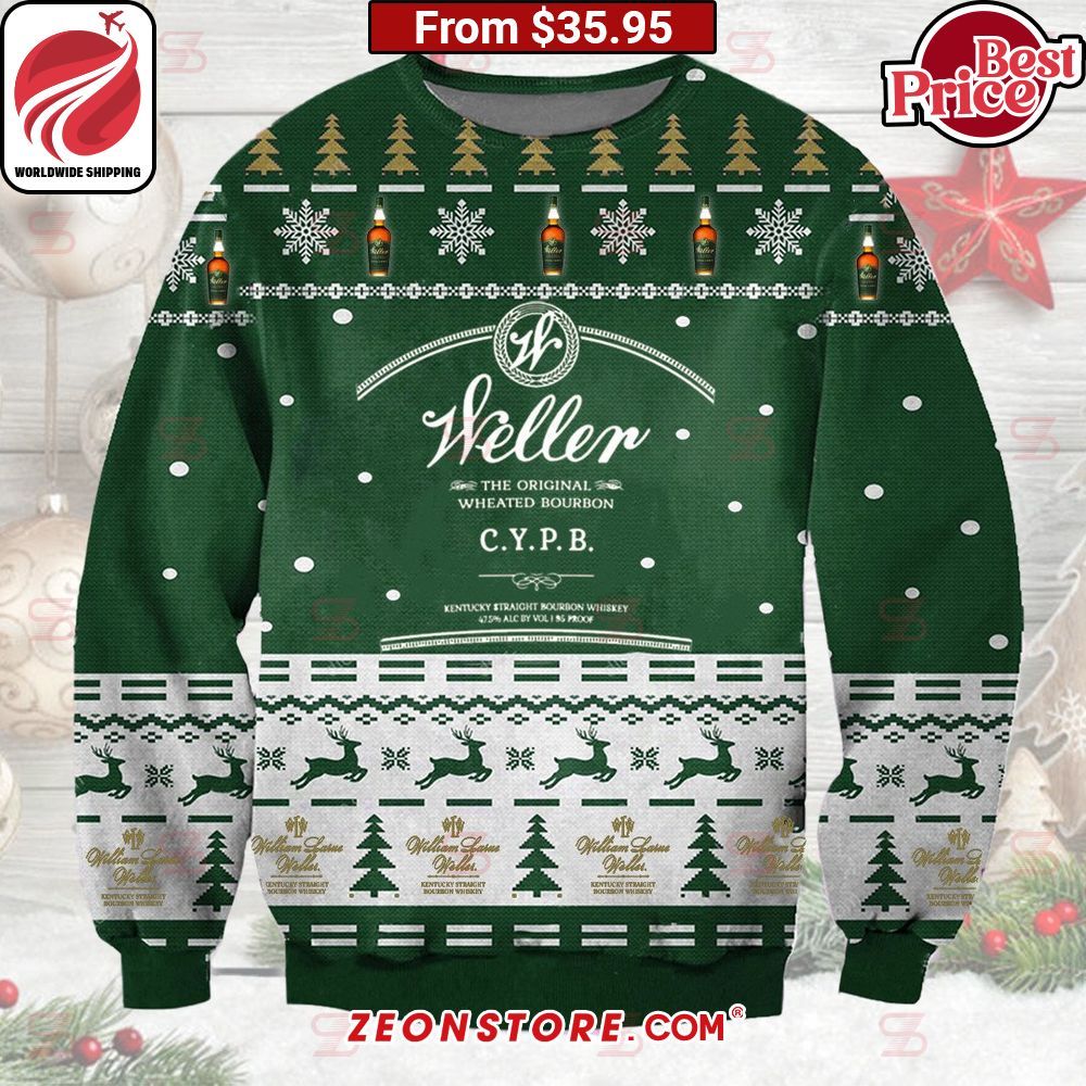 Weller C.Y.P.B. Bourbon Christmas Sweater