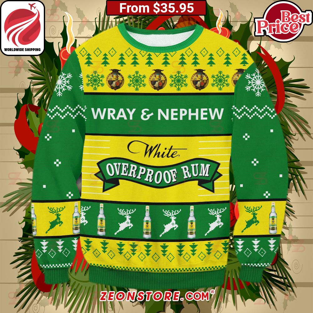 Wray and Nephew White Overproof Rum Sweater
