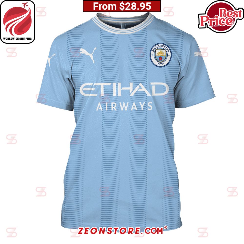 Manchester City Champions of Europe Shirt Is this your new friend?
