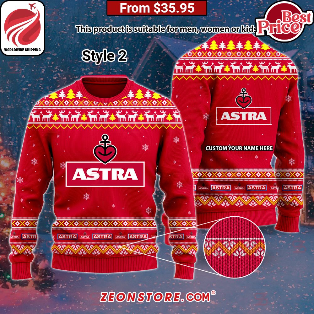 Astra Custom Sweater Stand easy bro