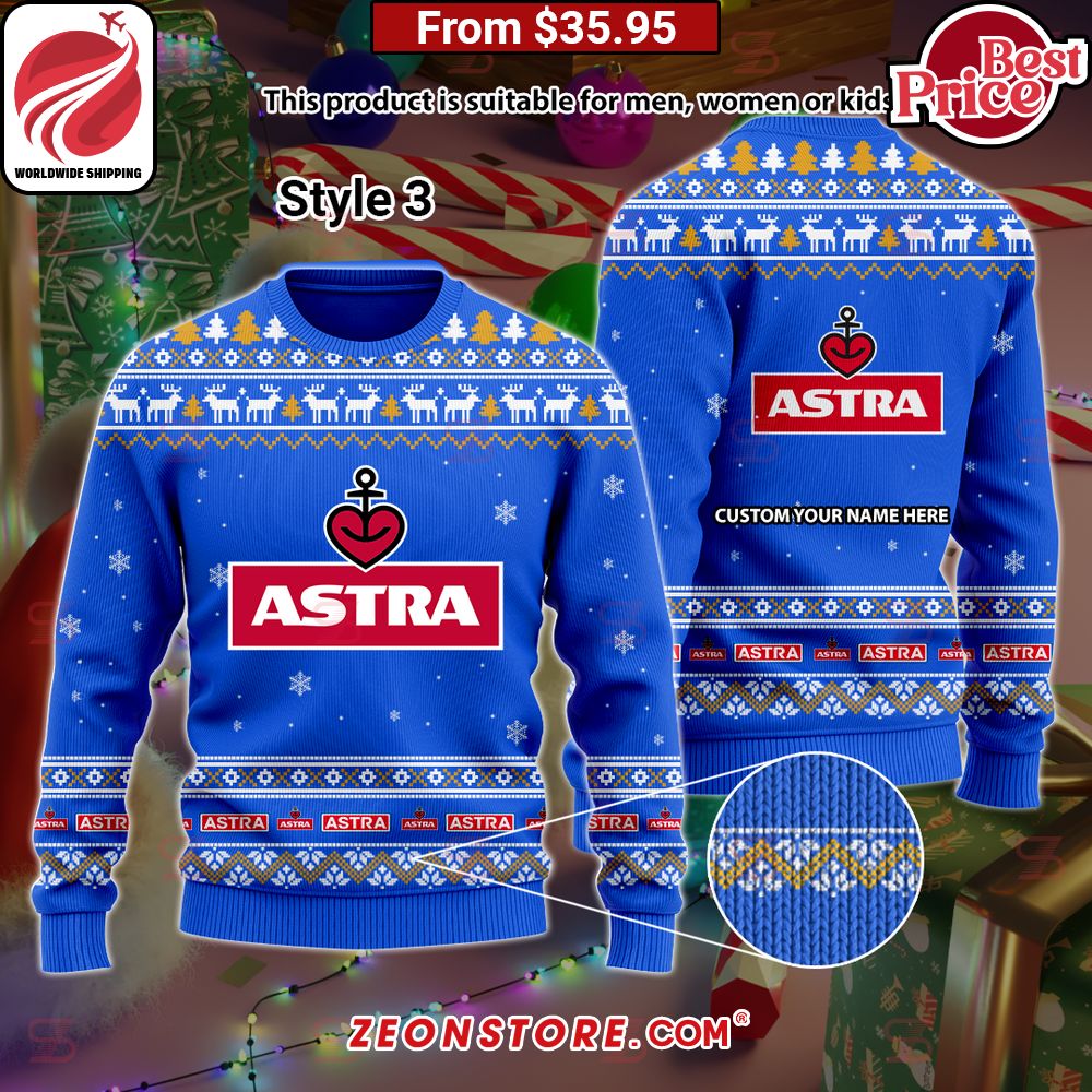 Astra Custom Sweater I like your hairstyle