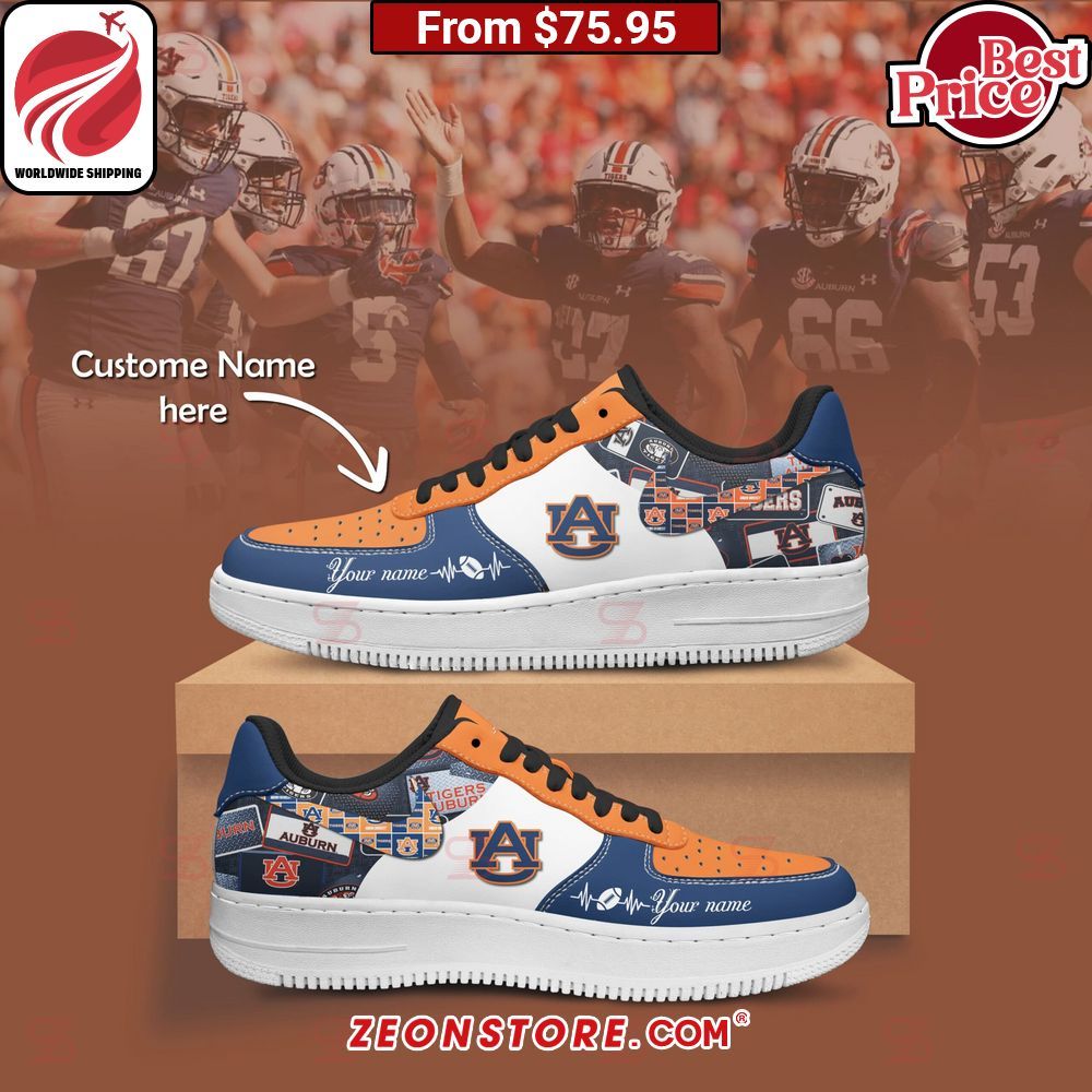 Auburn Tigers Custom Nike Air Force 1 Which place is this bro?