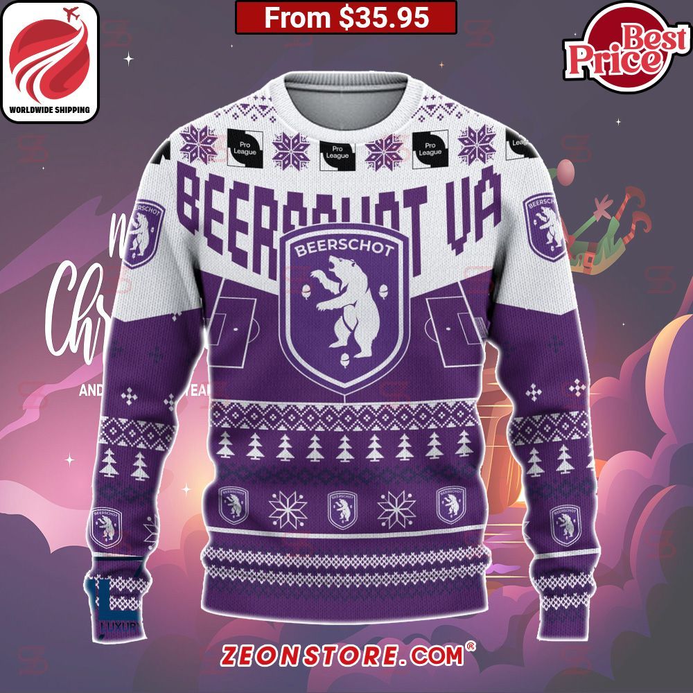 Beerschot VA Custom Christmas Sweater Mesmerising