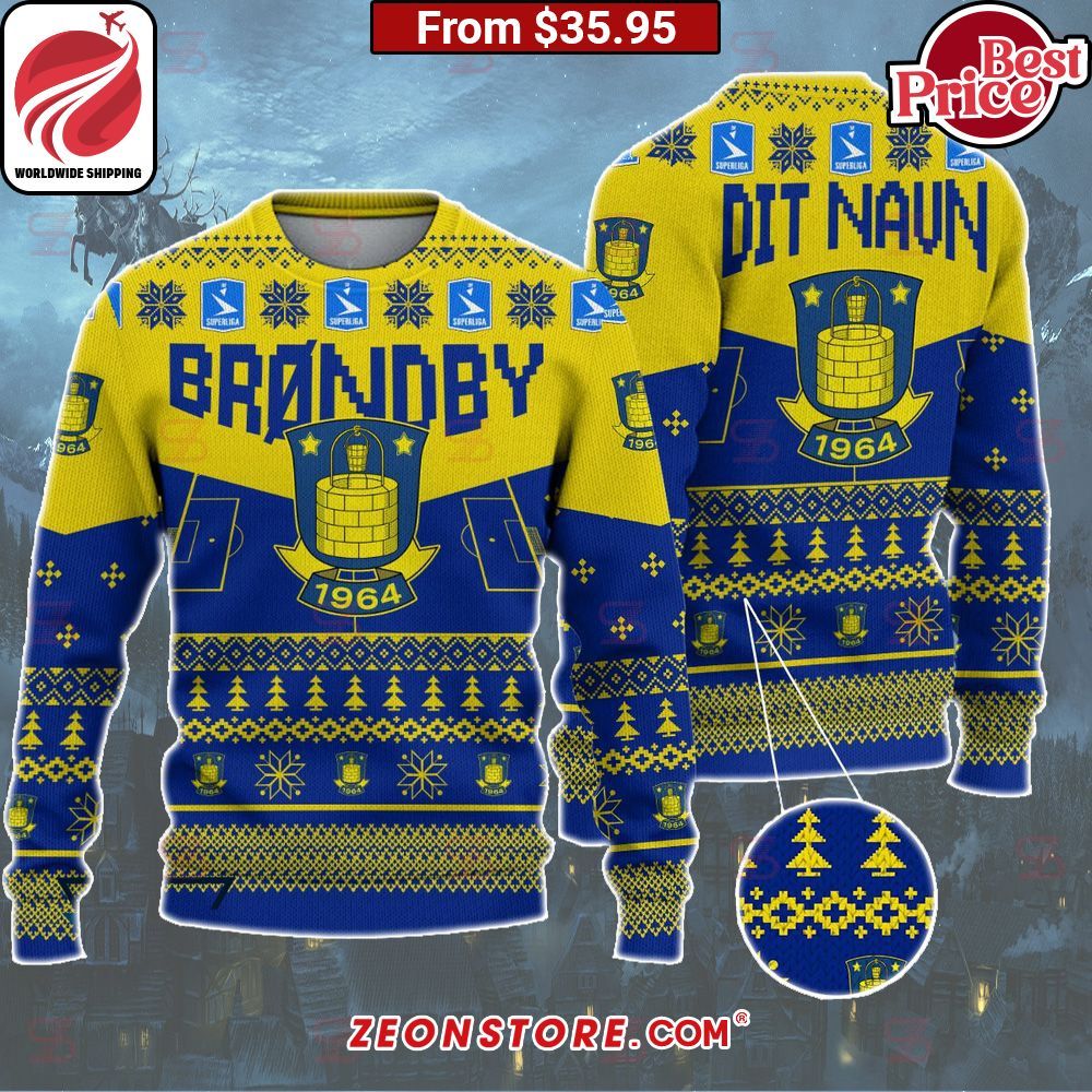 Brøndby IF Custom Christmas Sweater Wow! This is gracious