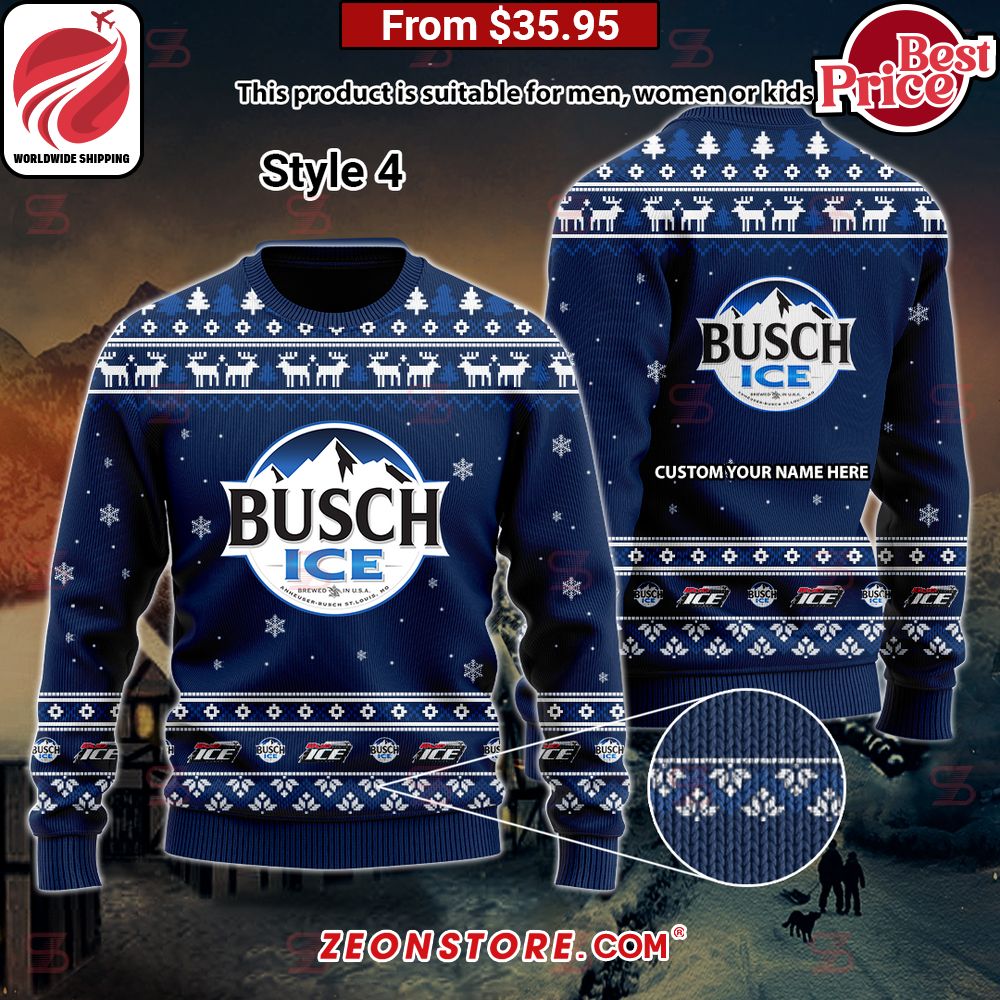 Bud Ice Custom Sweater This is your best picture man