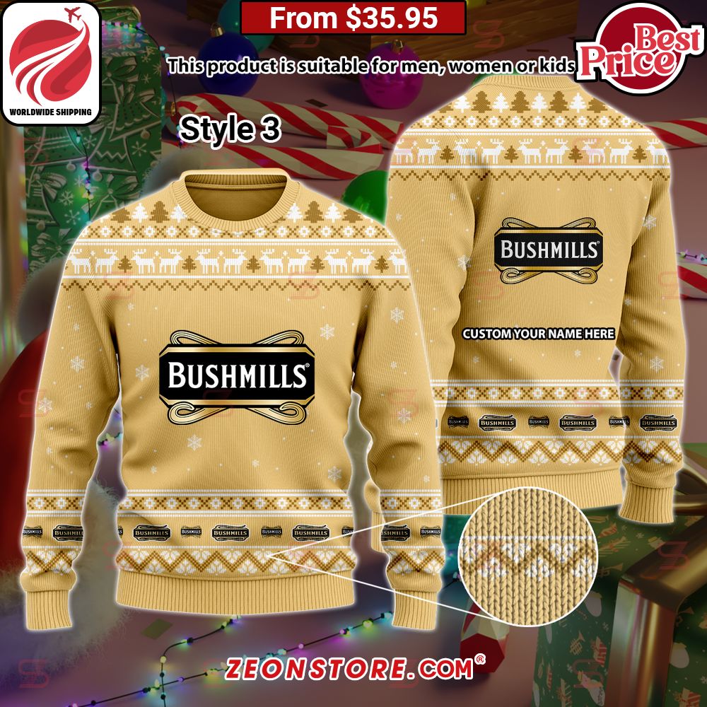 Bushmills Irish Whiskey Custom Sweater Best click of yours